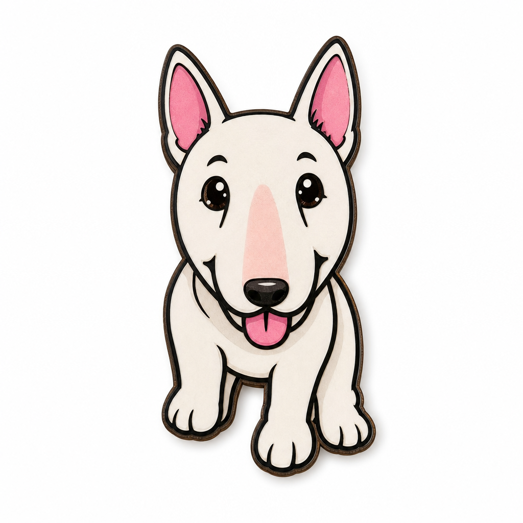 Imán Bull Terrier