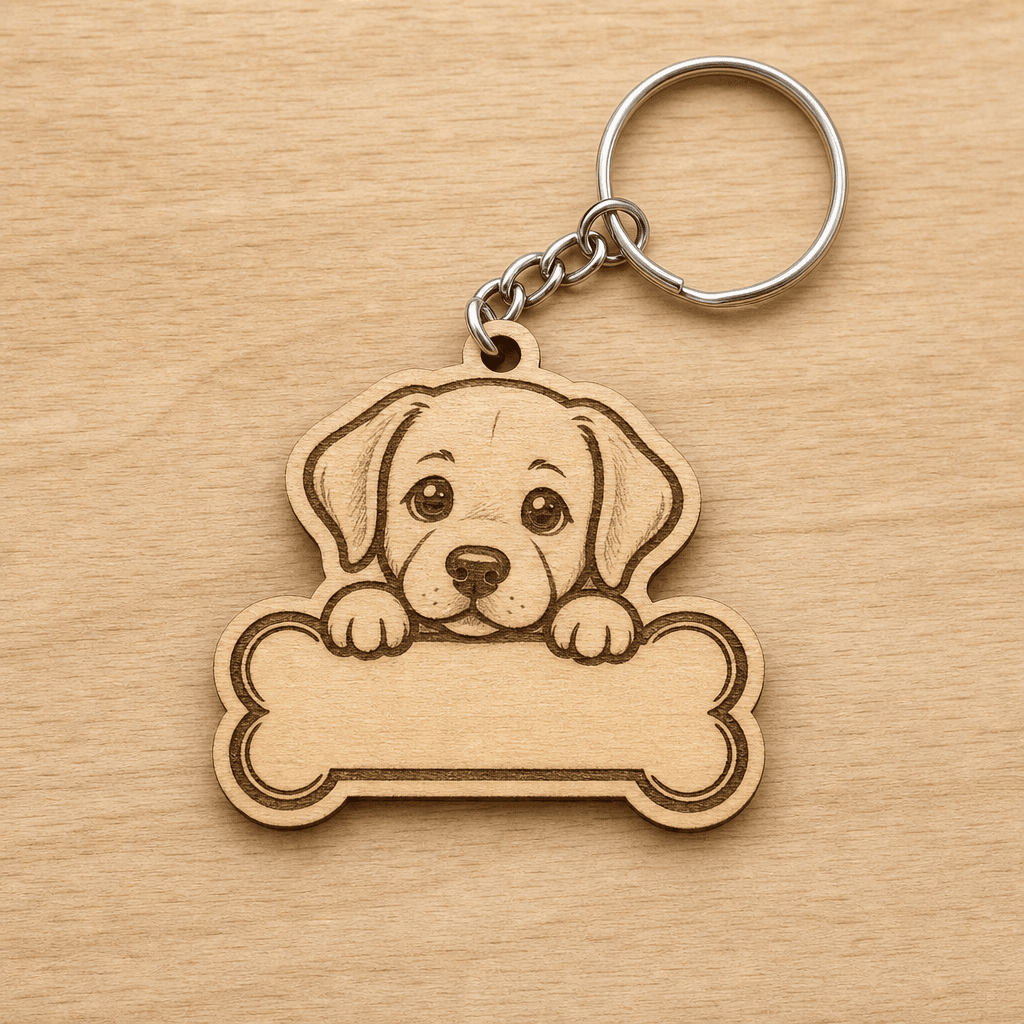 Llavero Labrador personalizado